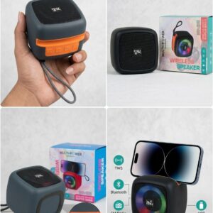 Multi-Power MP-S11 Wireless Bluetooth Speaker with RGB Lights – Super Bass