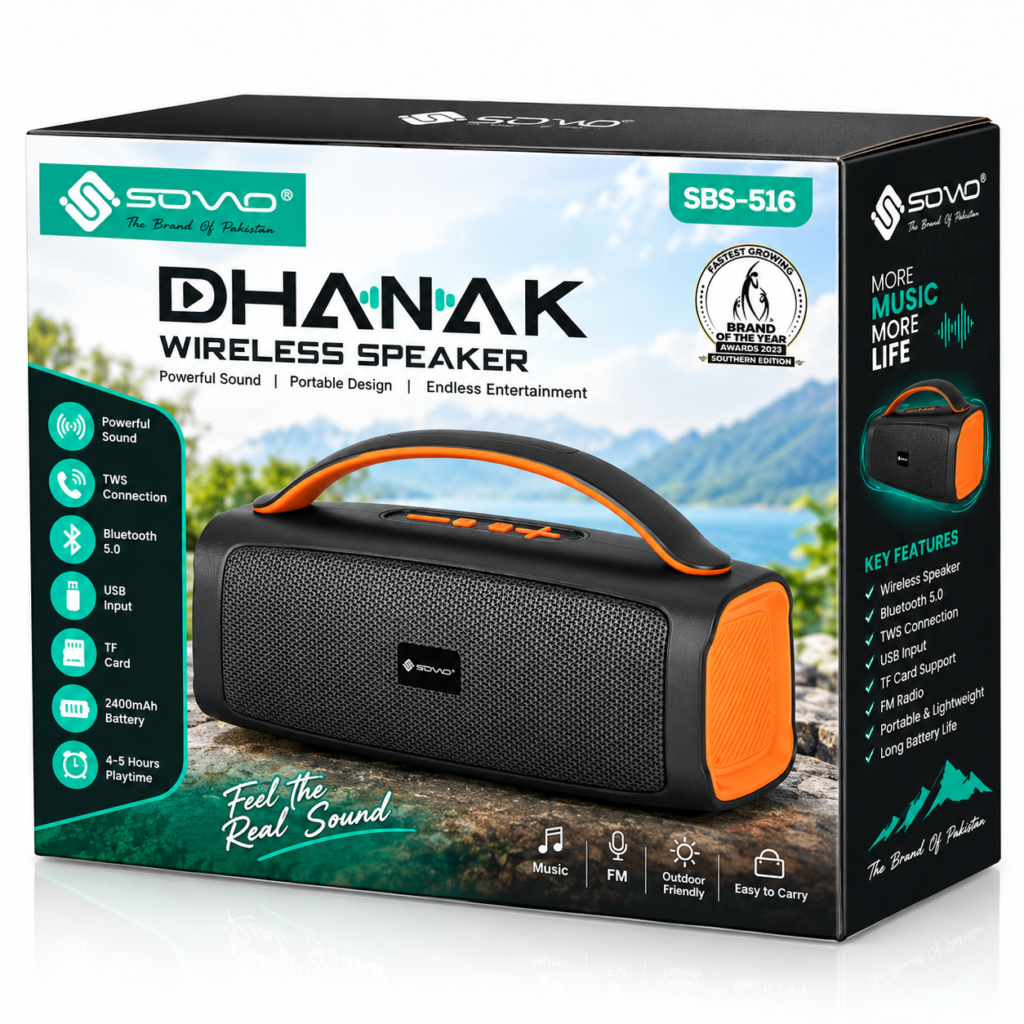 SOVO Dhanak SBS-516 Wireless Speaker